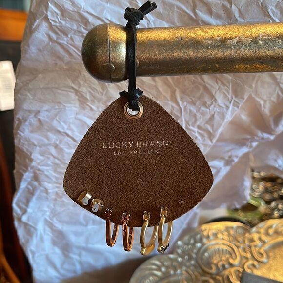 Lucky Brand Los Angeles 3 Pair Earring Set. - Picture 3 of 8